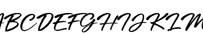 Velomi Juice Regular Font UPPERCASE
