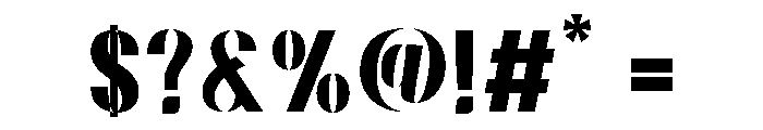 Velona Bold Font OTHER CHARS