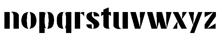 Velona Extra Bold Font LOWERCASE