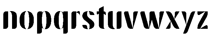 Velona Rond Bold Font LOWERCASE