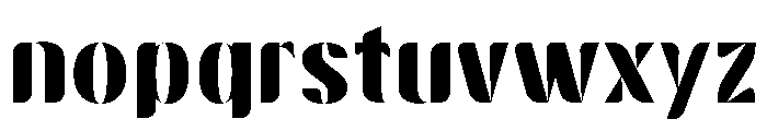 Velona Rond Extra Bold Font LOWERCASE