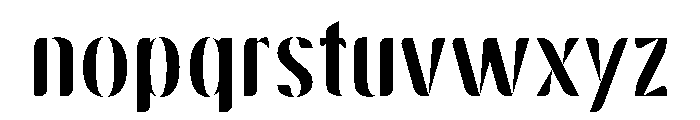 Velona Rond Semi Bold Font LOWERCASE