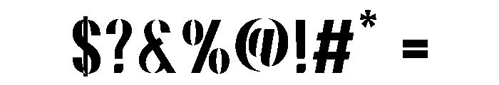 Velona Semi Bold Font OTHER CHARS