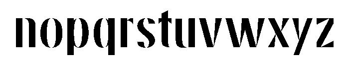Velona Semi Bold Font LOWERCASE
