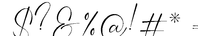 Veloncy Claus Font OTHER CHARS