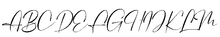 Veloncy Claus Font UPPERCASE
