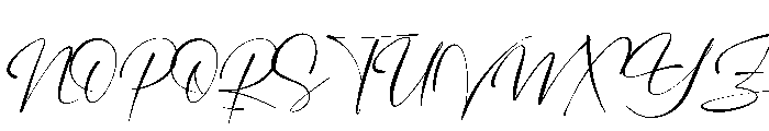 Veloncy Claus Font UPPERCASE