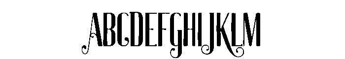 Velora Deco Font UPPERCASE
