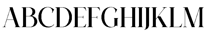 Veloria-Regular Font UPPERCASE