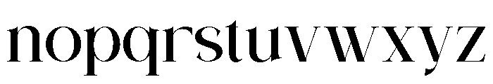 Veloria-Regular Font LOWERCASE
