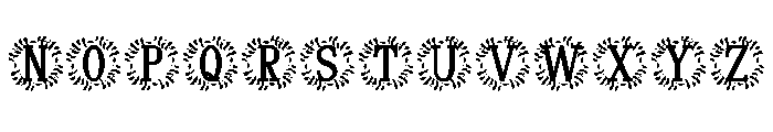 Veloriax Monogram Font LOWERCASE