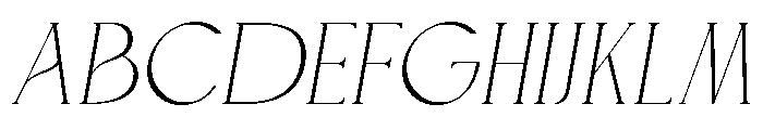Velorum Italic Font UPPERCASE