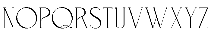 Velorum Regular Font UPPERCASE