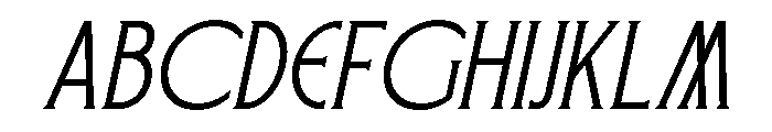 Veloster Italic Font UPPERCASE