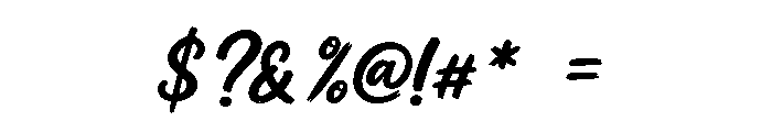Velostroke Font OTHER CHARS