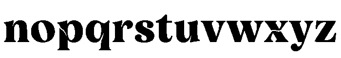 Velour Delamio Regular Font LOWERCASE