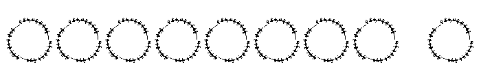 Veloura Crest Monogram Font OTHER CHARS
