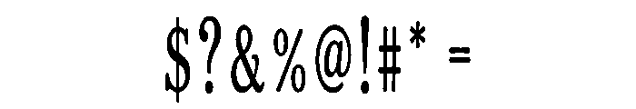 Veloura Serif Font OTHER CHARS