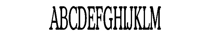 Veloura Serif Font UPPERCASE