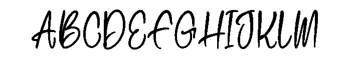 Velouria Font UPPERCASE