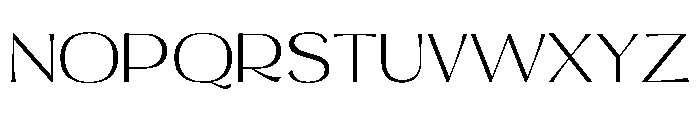 Velric Font UPPERCASE