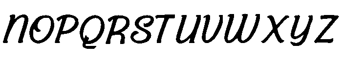 Velsaria Font UPPERCASE