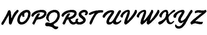 Veltcon Script Font UPPERCASE