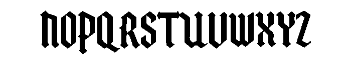 Velthaven Black Font UPPERCASE