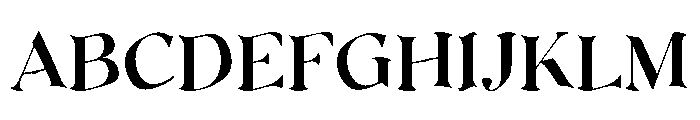 Veltrix Serif Font UPPERCASE