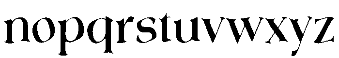 Veltrix Serif Font LOWERCASE