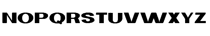 Veltron Font UPPERCASE