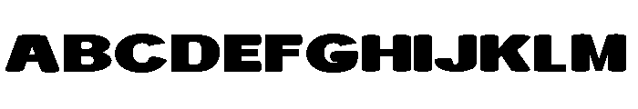VeltronBold Font UPPERCASE