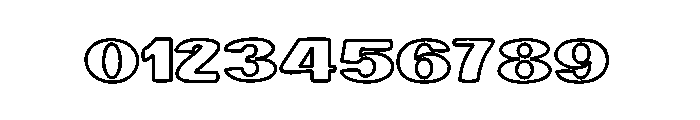 VeltronExpant Font OTHER CHARS
