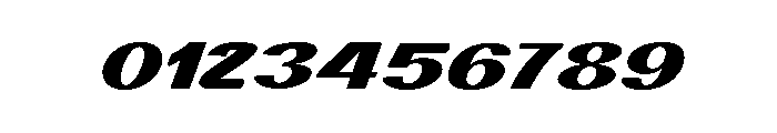 VeltronSlant Font OTHER CHARS