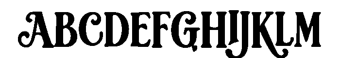 Veltrone Font UPPERCASE
