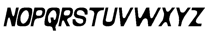 Velumo Italic Font UPPERCASE