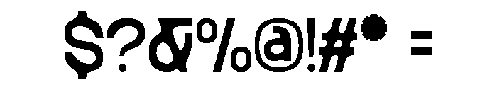 Velumo Regular Font OTHER CHARS