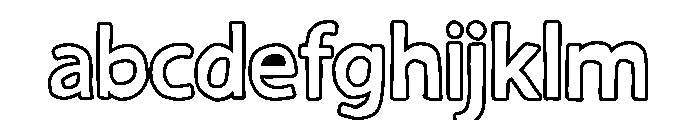 Veluna Sans Outline FONT
