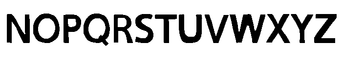 Veluna Sans Regular Font UPPERCASE