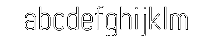 Velvet Arcade Outline FONT