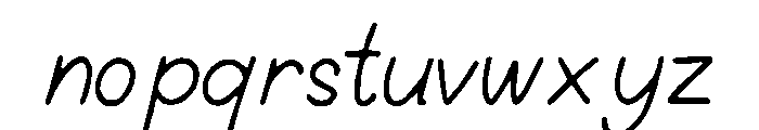 Velvet_Belly_Lantern Font LOWERCASE