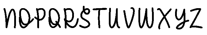 Velvet Blossom Font UPPERCASE