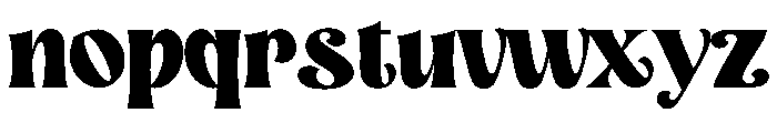 Velvet Carousel Regular Font LOWERCASE