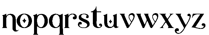 Velvet Charm Font LOWERCASE