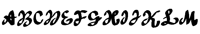 Velvet Christmas Font UPPERCASE