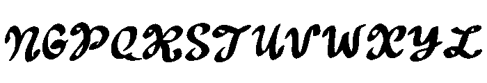 Velvet Christmas Font UPPERCASE