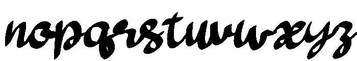 Velvet Christmas Font LOWERCASE