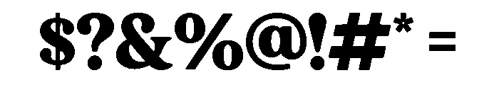 Velvet Circus Font OTHER CHARS