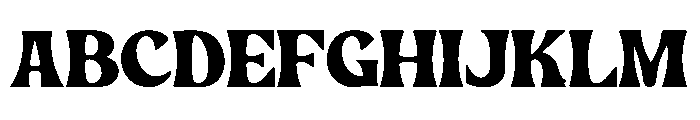 Velvet Circus Font UPPERCASE
