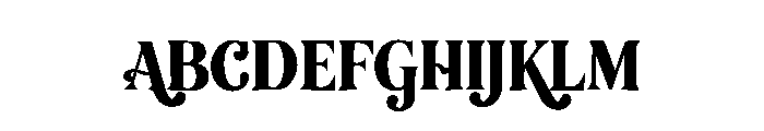 Velvet  Honey Font UPPERCASE